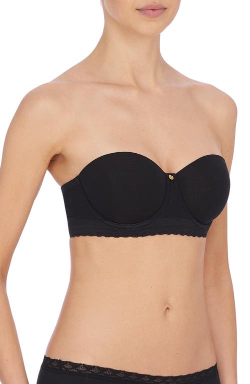 Natori Truly Smooth Longline Strapless Bra In Black