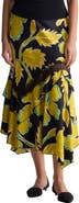 Diane von Furstenberg Sylvie Asymmetric Midi Skirt