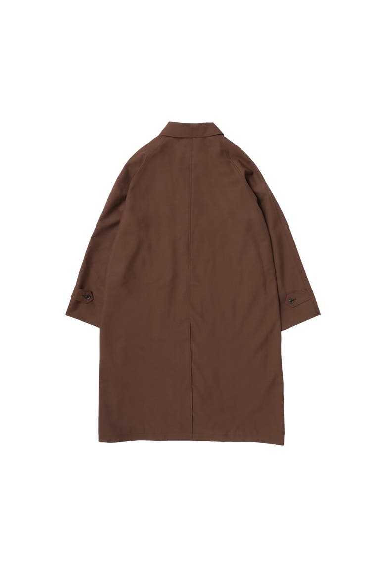Split Raglan Coat, Alternate, color, Brown