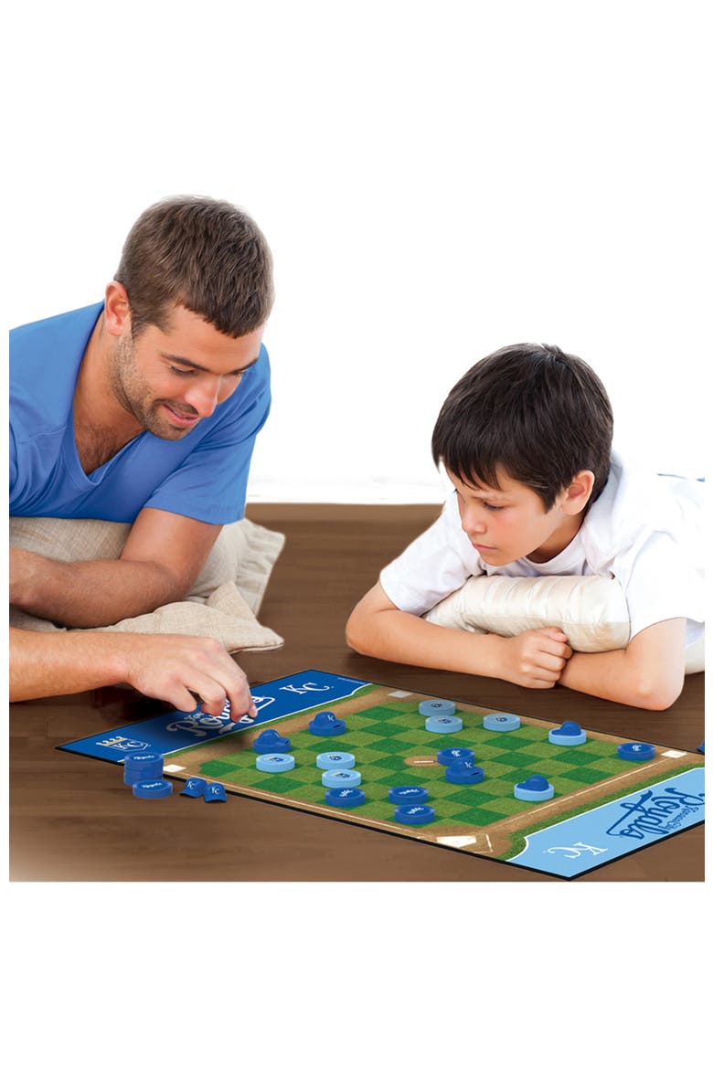 Kansas City Royals Checkers Board Game, Alternate, color, Multicolor