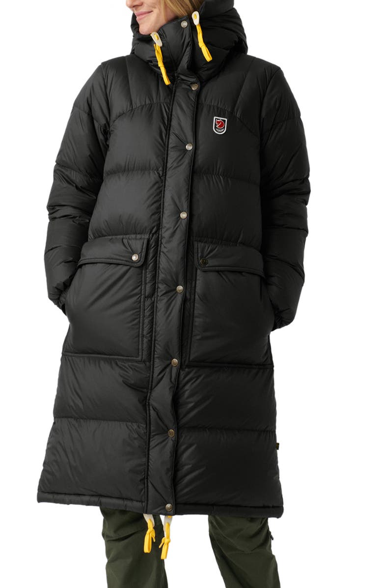 Fjällräven Expedition 700 Fill Power Hooded Long Down Jacket, Main, color, 