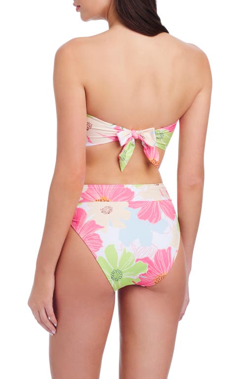 Shop Sanctuary Charming Floral V-front High Cut Bikini Bottoms