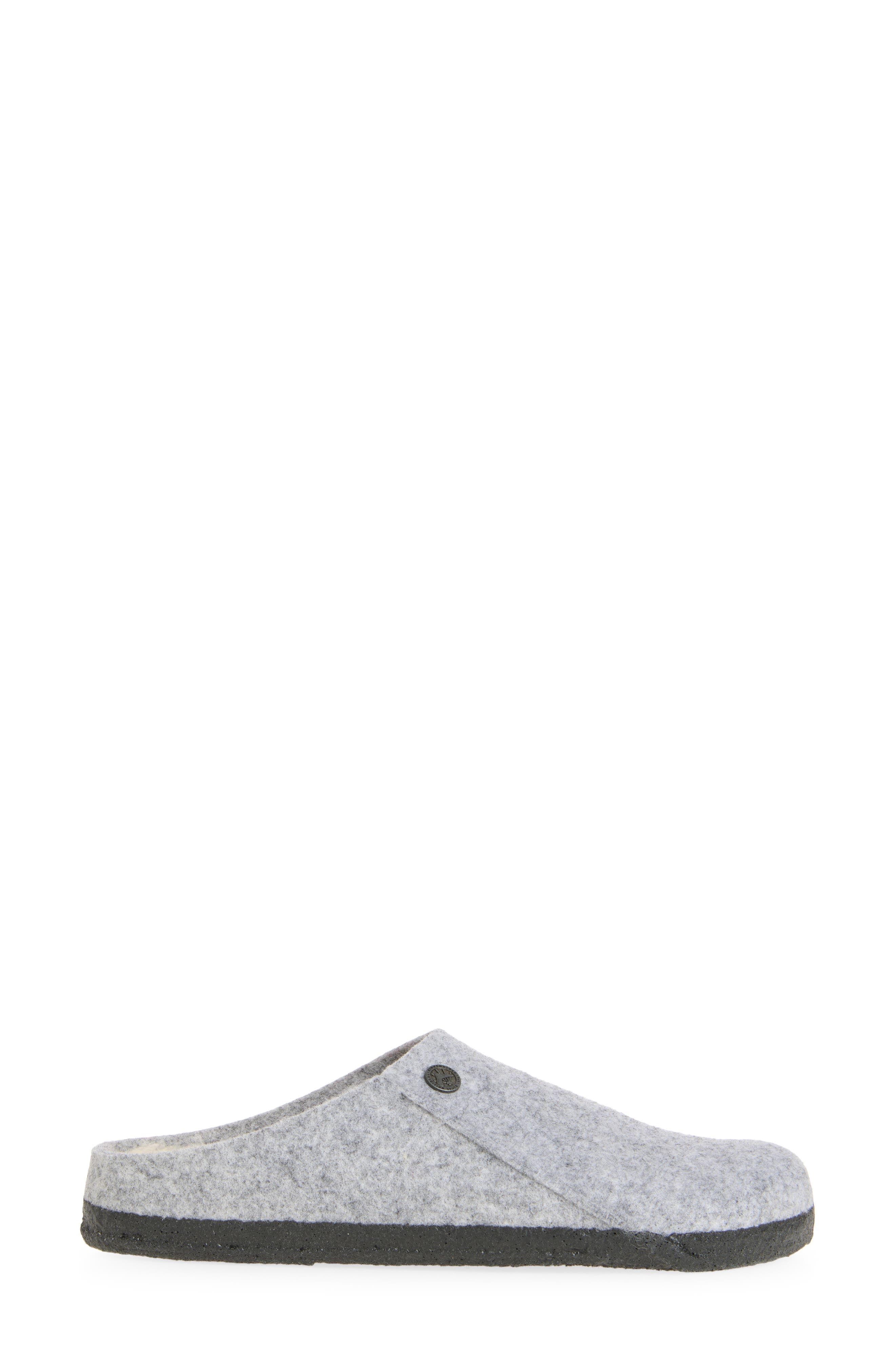 Zermatt Genuine Shearling Lined Slipper, Alternate, color, LIGHT GREY WOOL