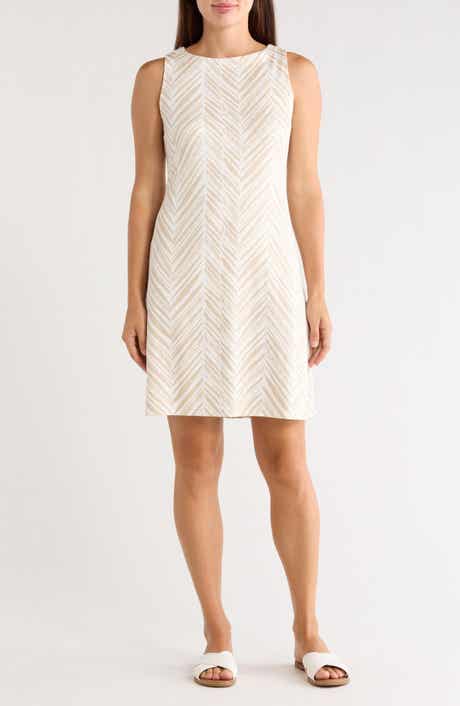 Darcy Seaside Sketch Sleeveless Shift