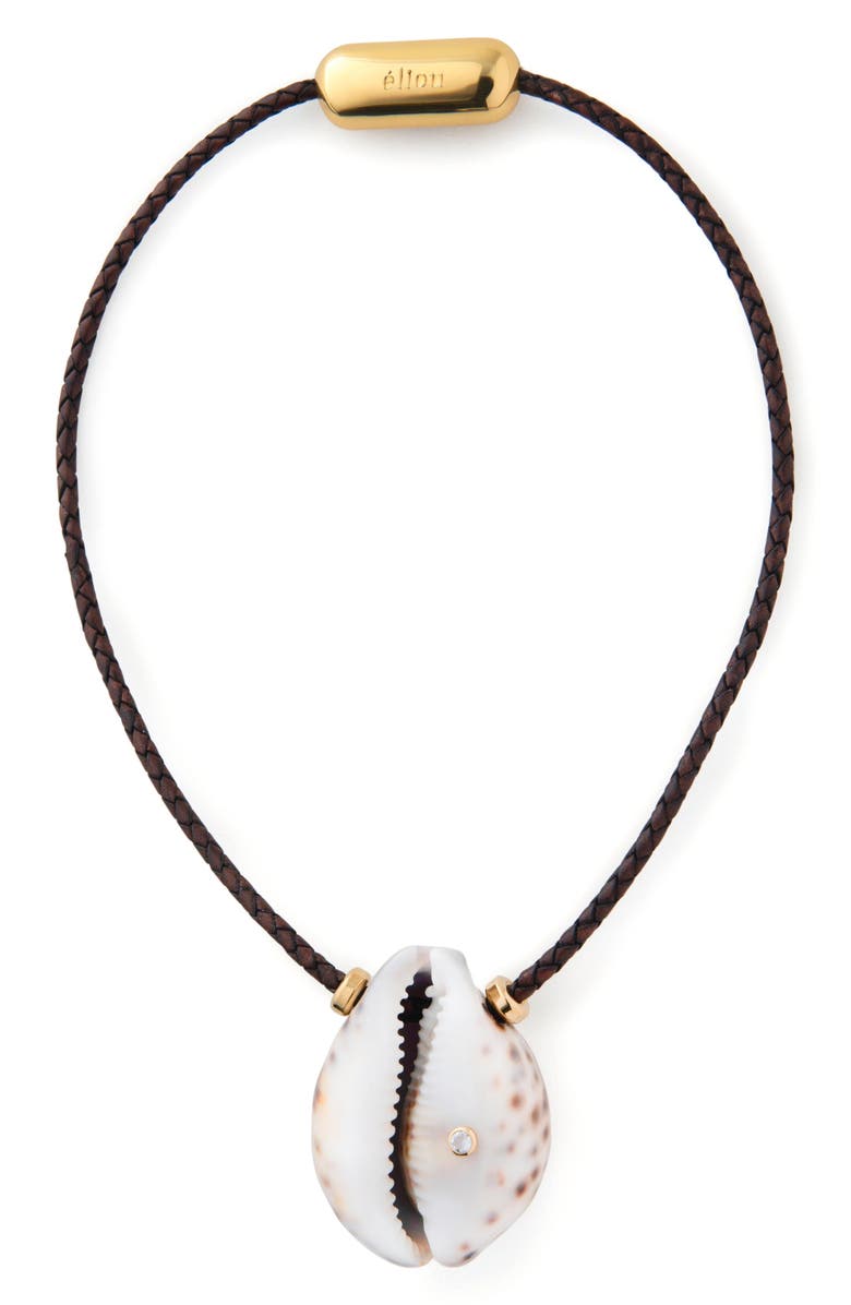 Éliou Recife Cowrie Shell Pendant Necklace, Main, color, 