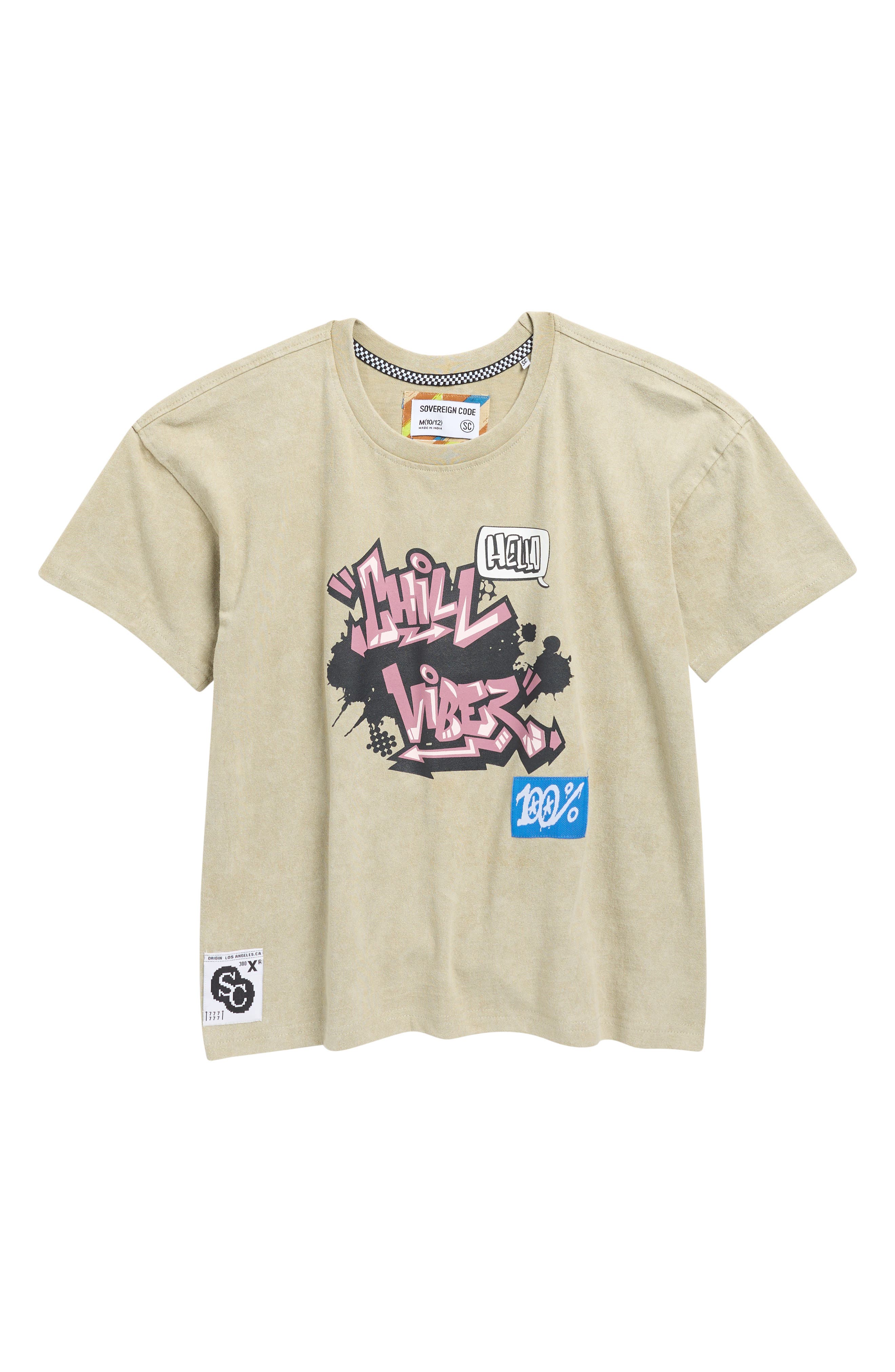 Sovereign Code Kids' Chill Vibes Graphic T-Shirt