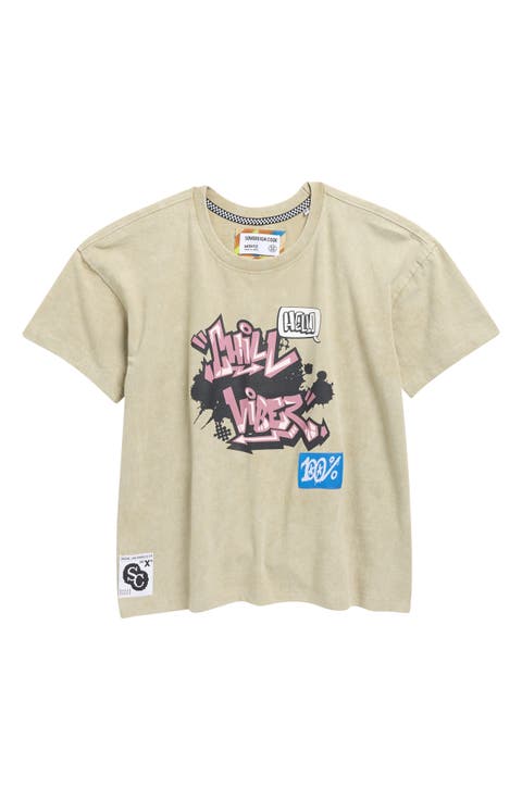 Kids' Chill Vibes Graphic T-Shirt (Big Kid)