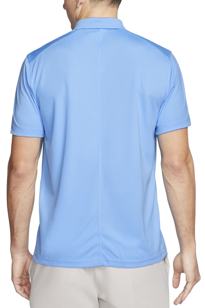 Dri-Fit Victory Polo Shirt, Alternate, color, UNIVERSITY BLUE/ WHITE