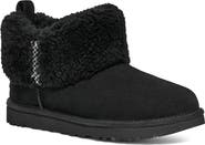 UGG® Ultra Mini Braid Genuine Shearling Bootie