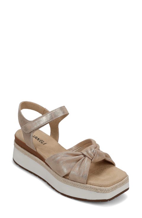 Ekon Ankle Strap Platform Sandal (Women)