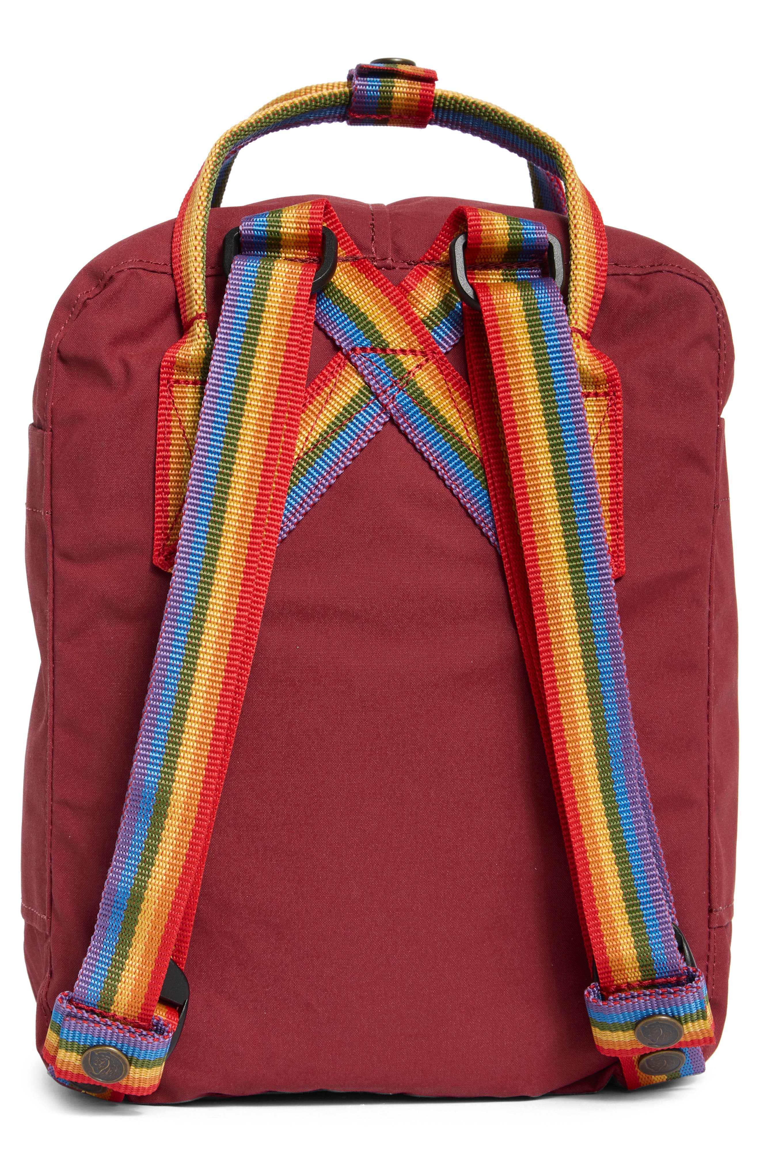 Mini Kånken Rainbow Water Resistant 13-Inch Laptop Backpack, Alternate, color, OX RED-RAINBOW PATTERN
