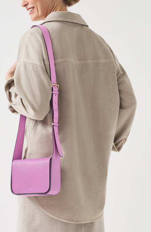 Radley London Westwell Lane Leather Crossbody Bag In Sugar Pink