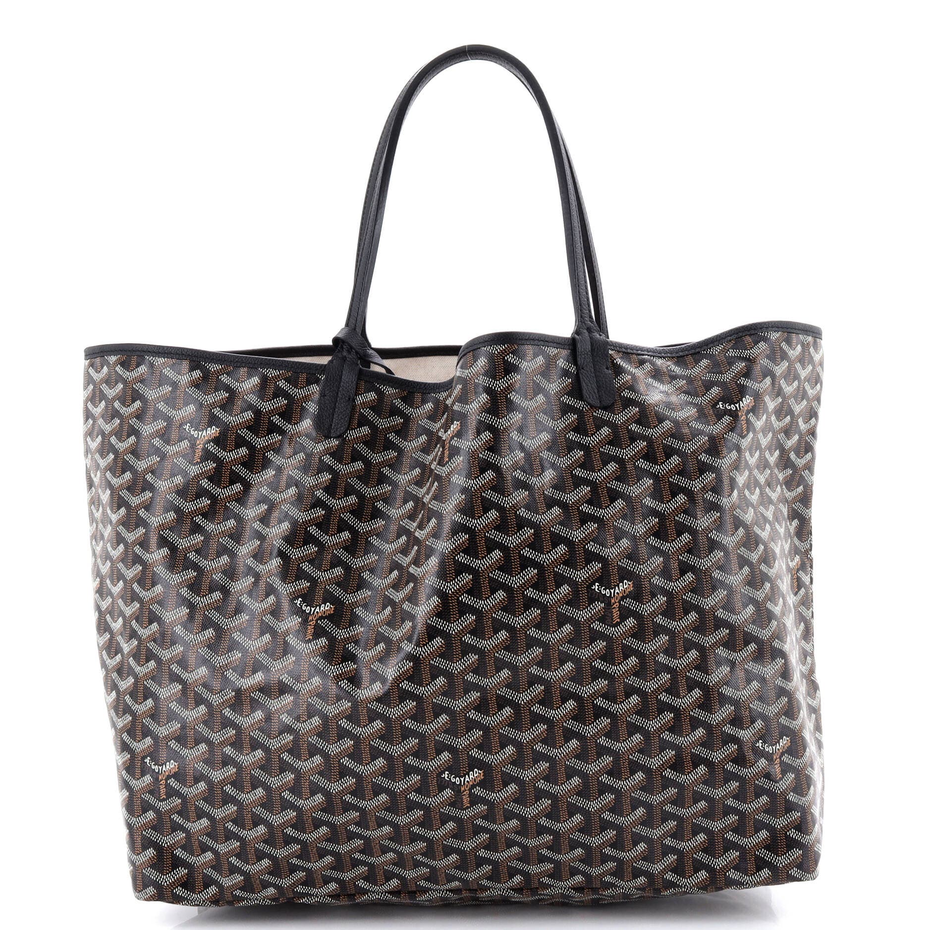 Pre-Owned Goyard Saint Louis Tote Coated Canvas GM, Alternate, color, 