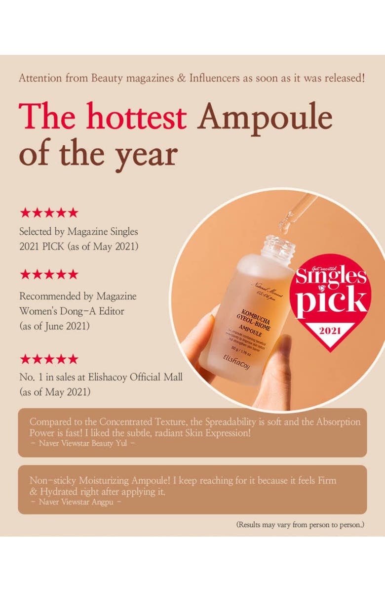 Siia Cosmetics Kombucha Gyeol-Biome Ampoule, Alternate, color, NO COLOR