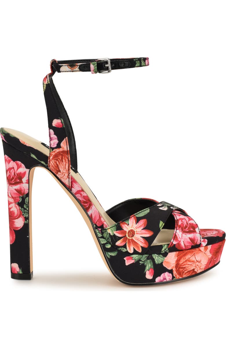 Nine West Wilda Ankle Strap Platform Sandal, Alternate, color,