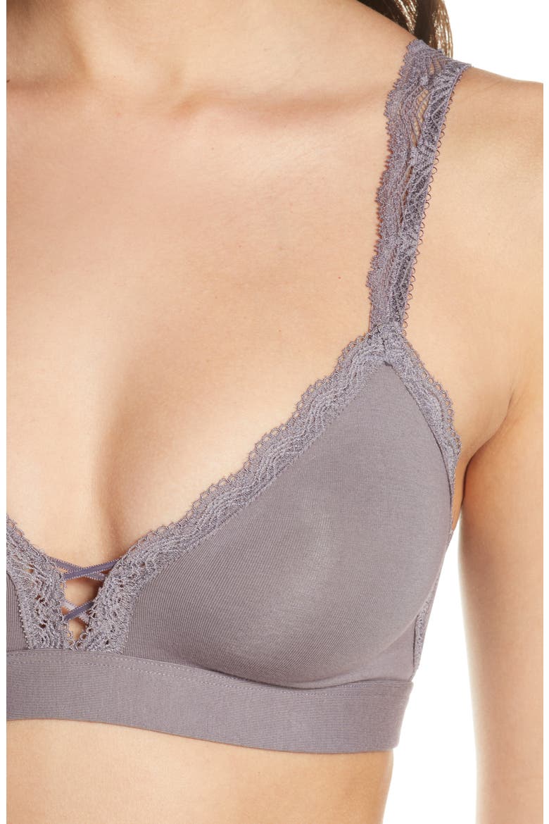 Innocence Bralette, Alternate, color, SHARK