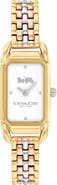 COACH Cadie Bracelet Watch; 17.5mm x 28.5mm