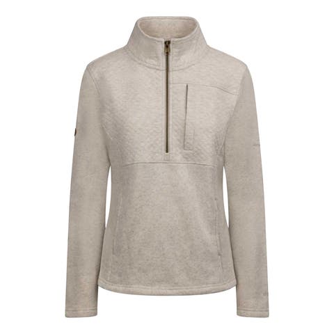 Hoxie Marl Fleece Top