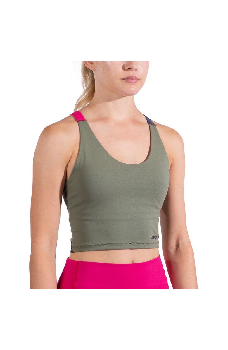 La Sportiva Cosmosis Bra Tank Top - Women's, Main, color, Cypress/Night Sky