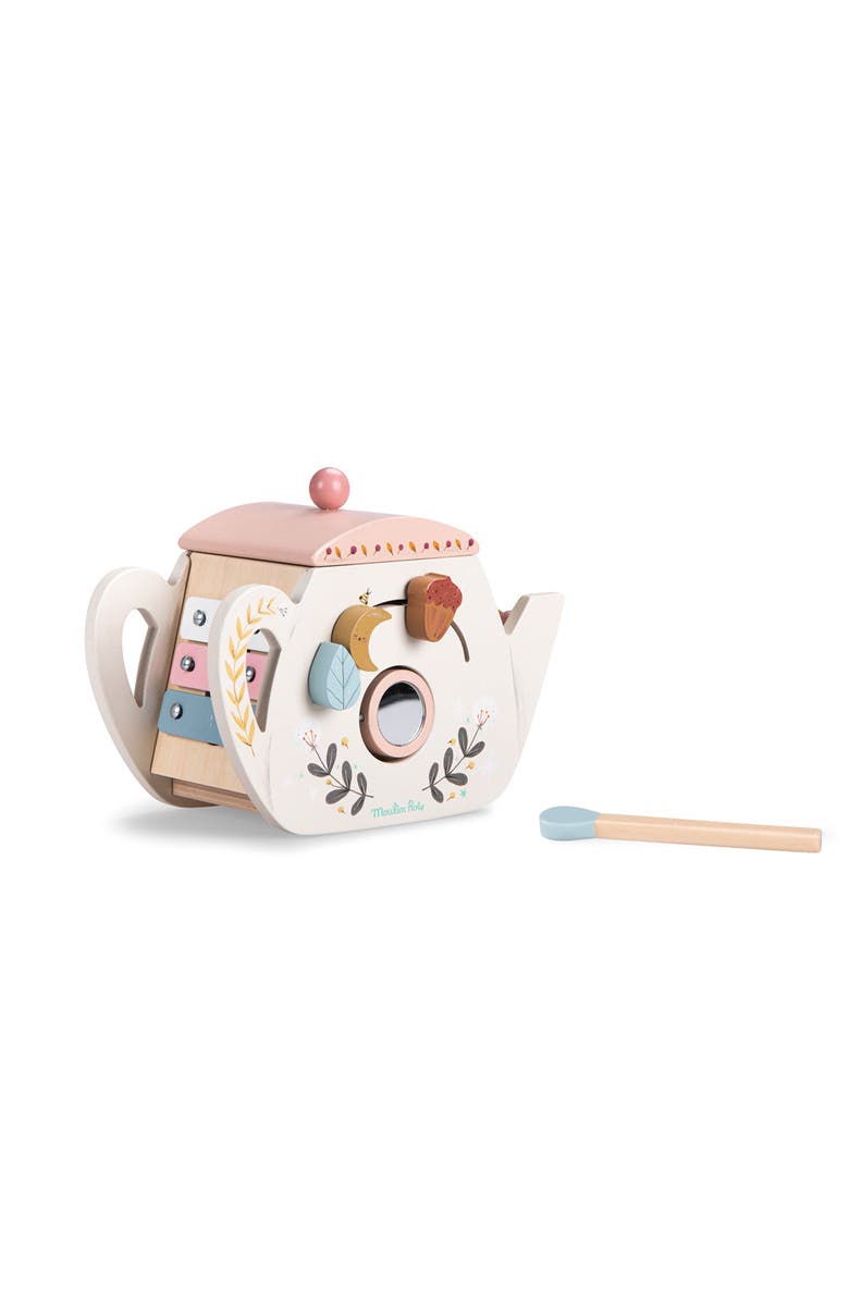 Moulin Roty Teapot Shape Sorter  After the Rain, Alternate, color, 