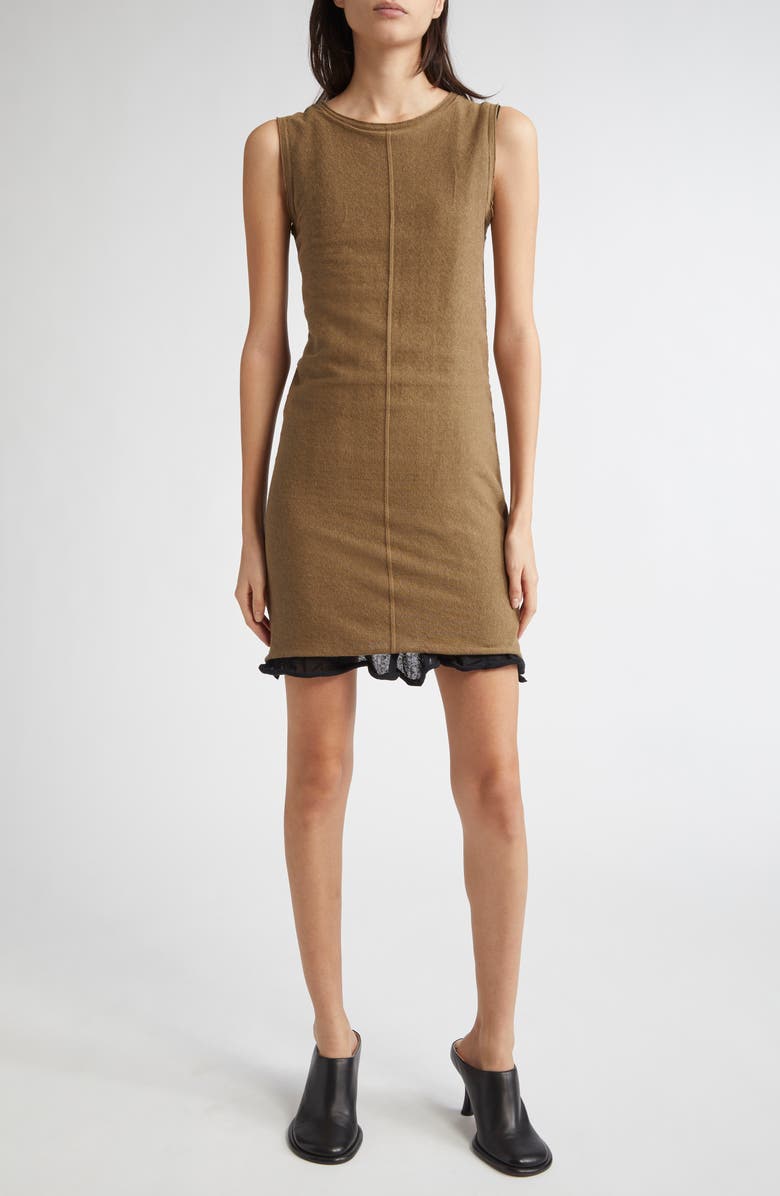 Eckhaus Latta Veil Sleeveless Minidress, Main, color, 