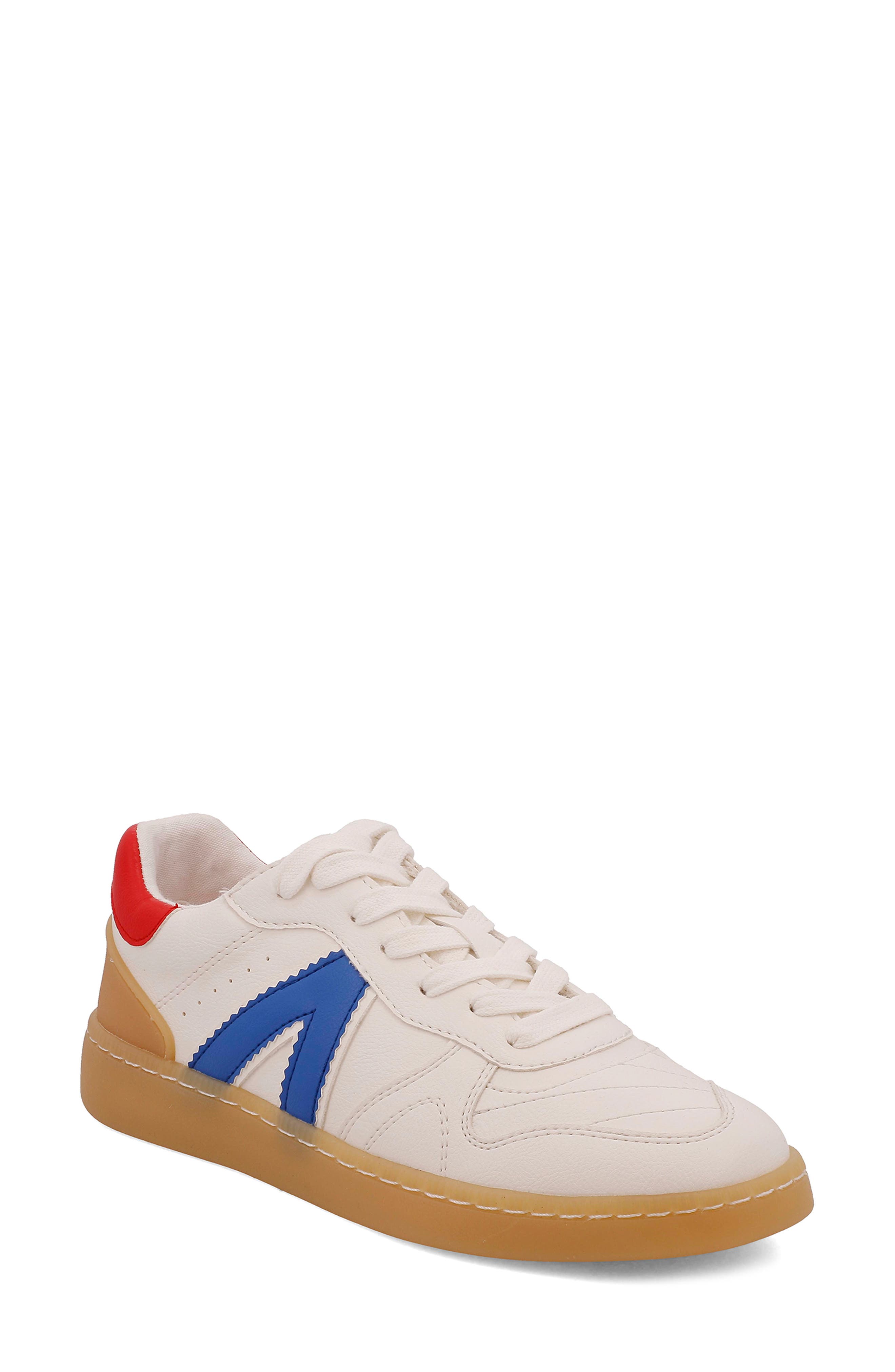 MIA Vesta Low Top Sneaker, Main, color, White/ Cobalt