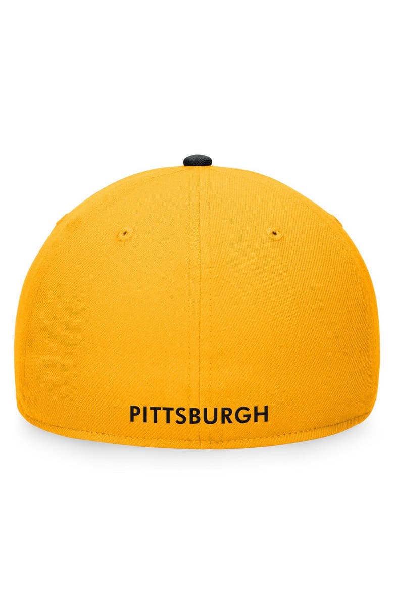 Nike Men's Nike Gold Pittsburgh Pirates Classic99 Swoosh Performance Flex Hat, Alternate, color, 