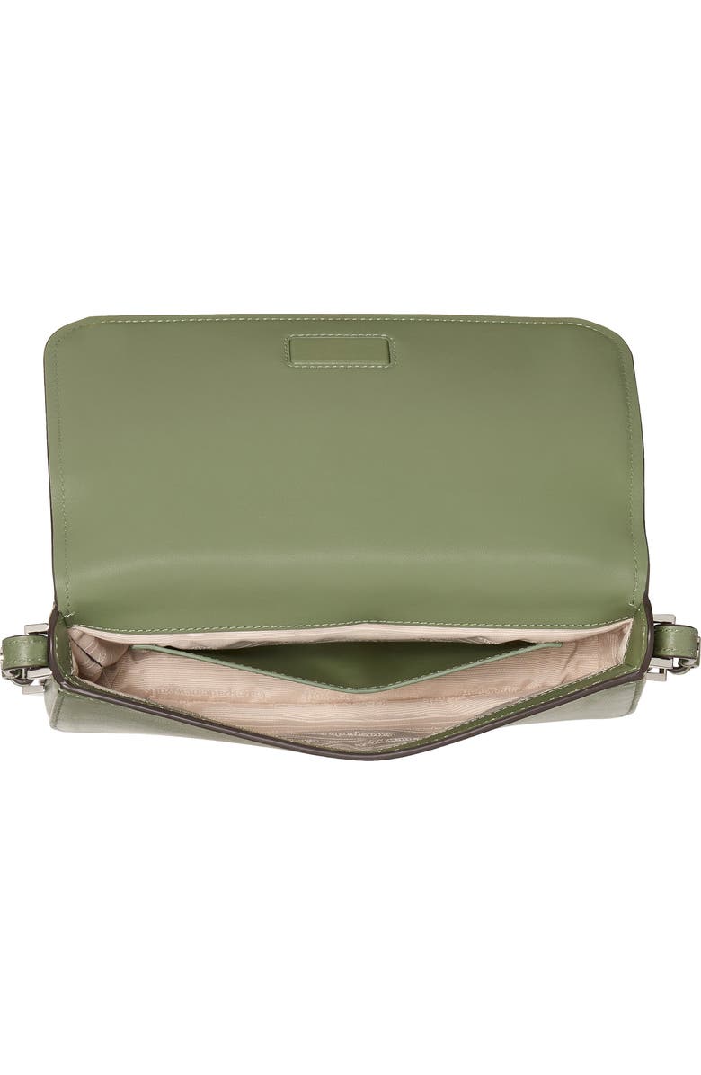 Kate Spade New York liv painterly bouquet embossed leather shoulder bag, Alternate, color,