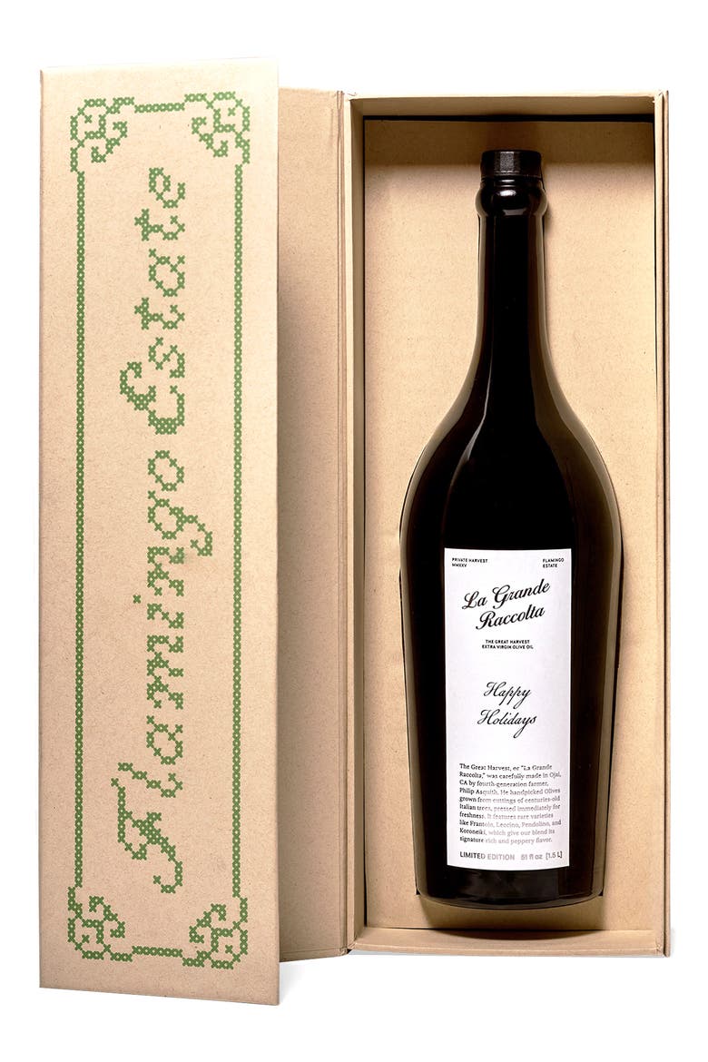 La Grande Raccolta Extra Virgin Olive Oil, Alternate, color, GREEN