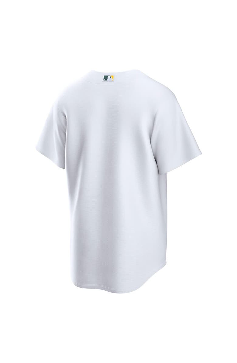 Nike Men's Nike White Athletics Home Replica Jersey, Alternate, color, White
