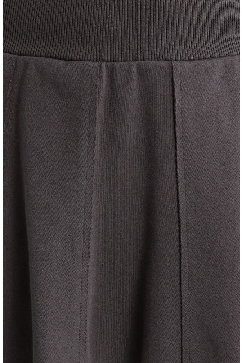 Maelyn Flare Miniskirt, Alternate, color, INK