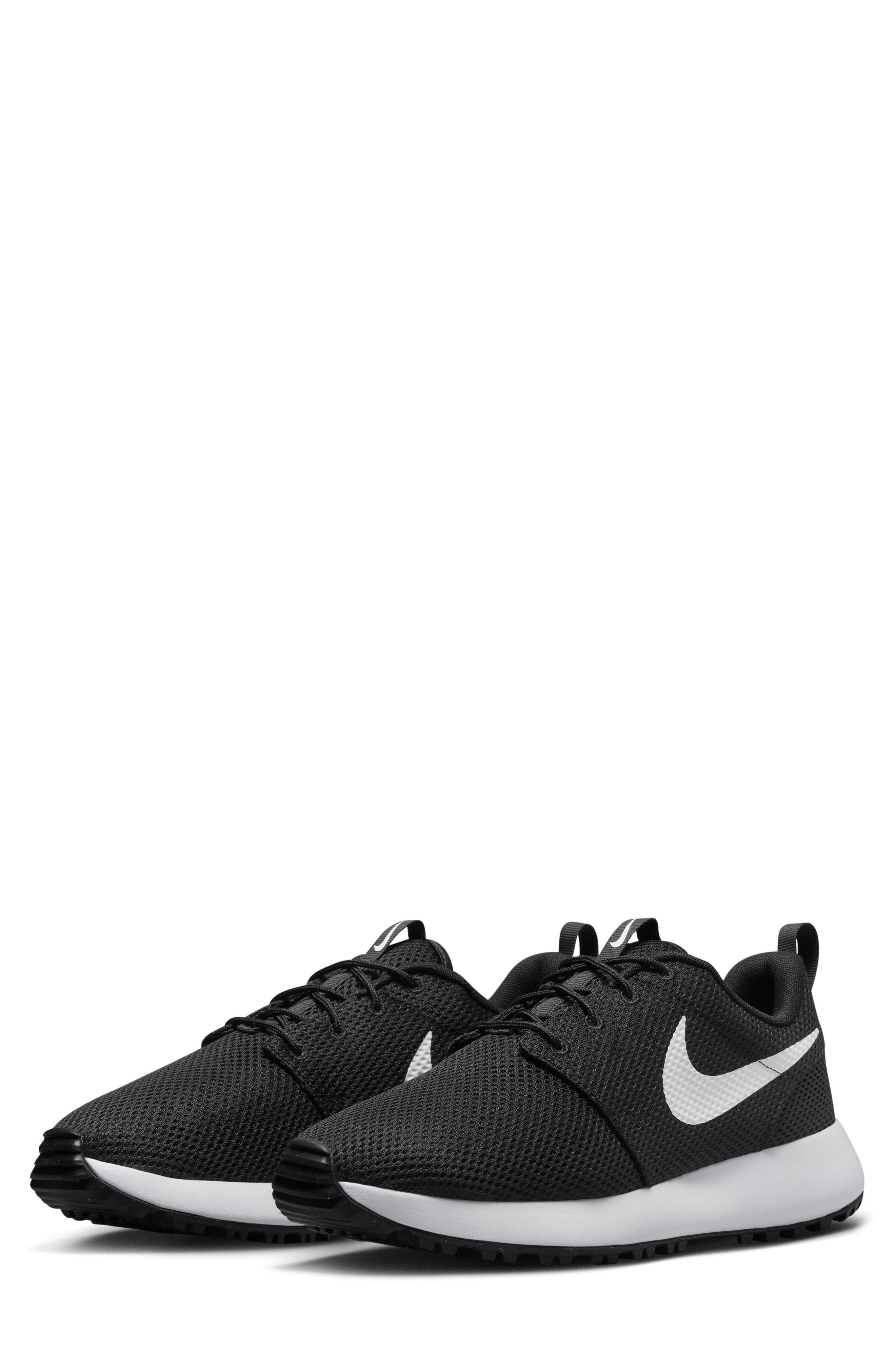 Nike Roshe G Next Nature Golf Shoe, Main, color, Black/ White