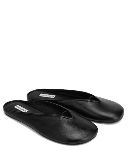 Naked Wolfe Pippa Flats, Alternate, color, Black