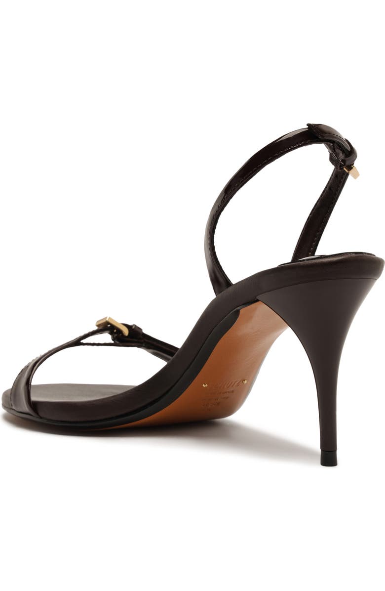 Schutz Aurora Mid Slingback Sandal, Alternate, color, Maplewood