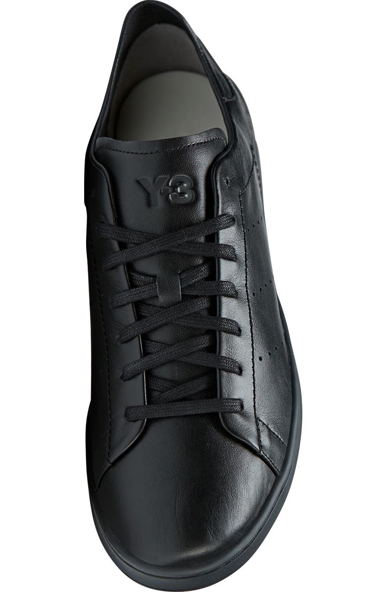 adidas Y-3 Stan Smith Sneaker, Alternate, color, Black/ Black/ Black