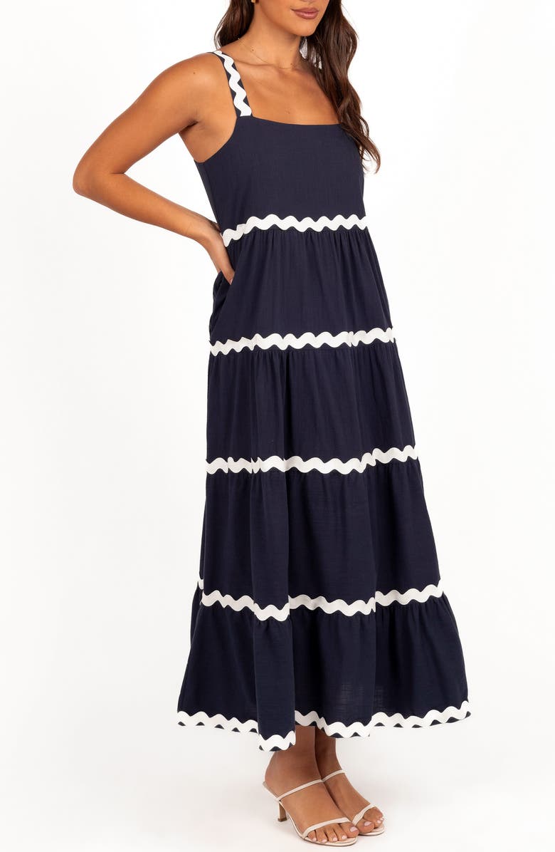 Petal & Pup Louisa Tiered Maxi Dress, Alternate, color,