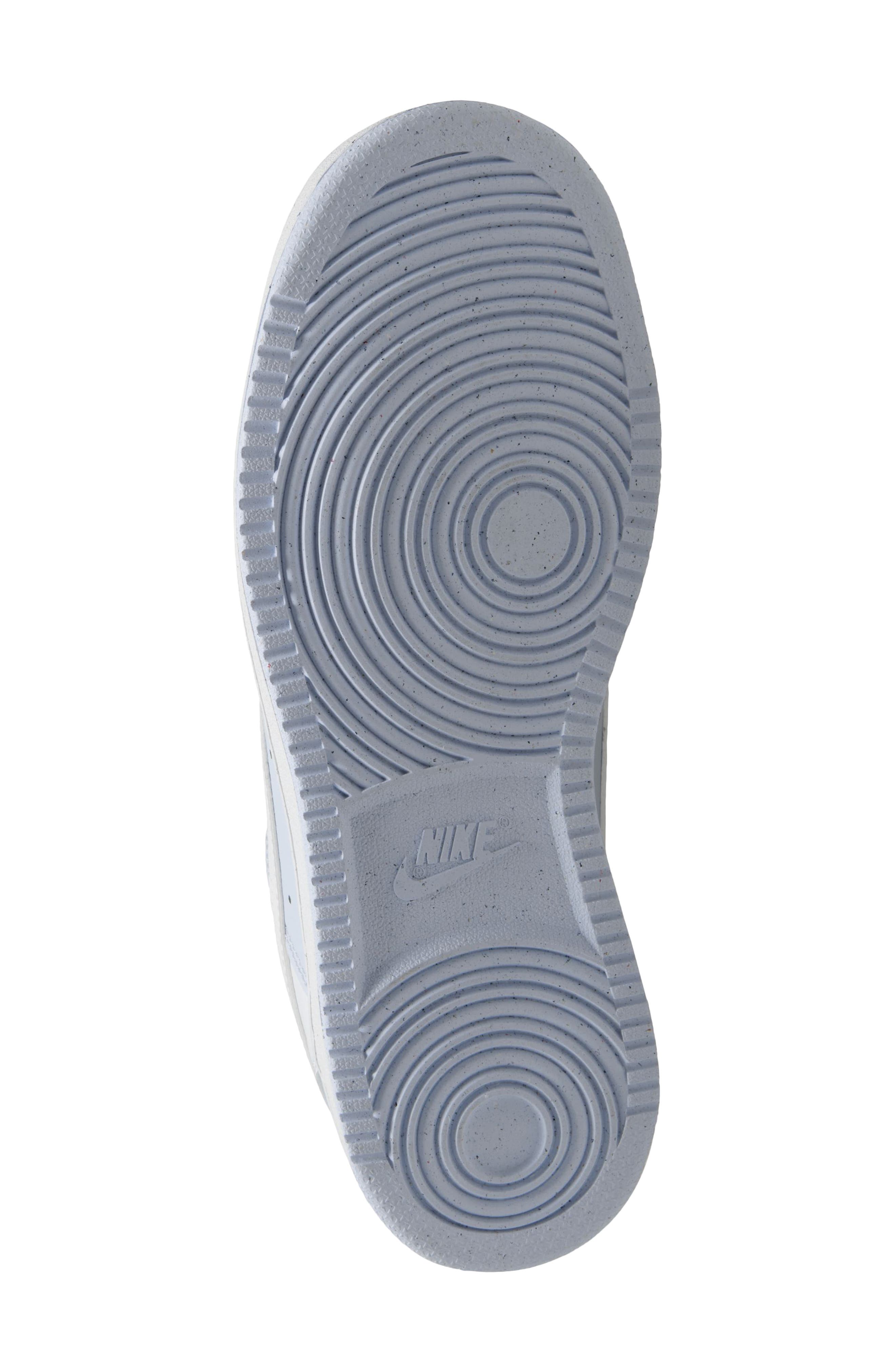 Nike Court Vision Low Sneaker, Alternate, color, Football Grey/ White