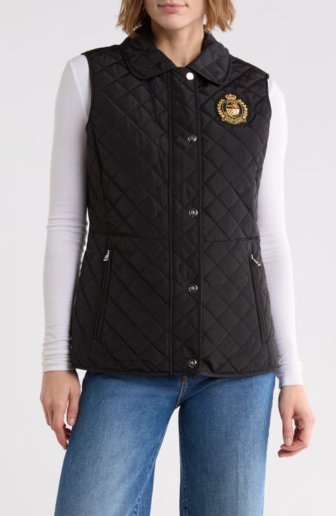 Crest Quilted Vest