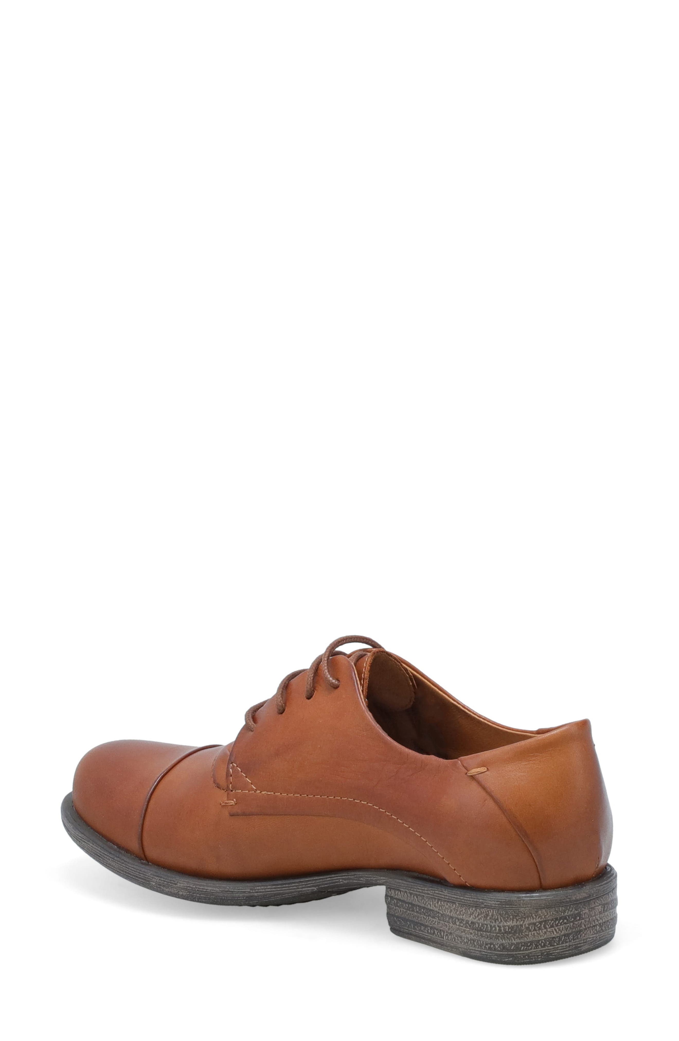 Miz Mooz Letty Derby, Alternate, color, Brandy