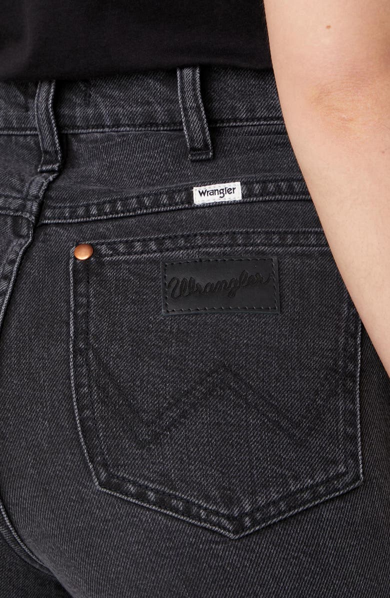 Wrangler Wild West High Waist Straight Leg Ankle Jeans, Alternate, color,