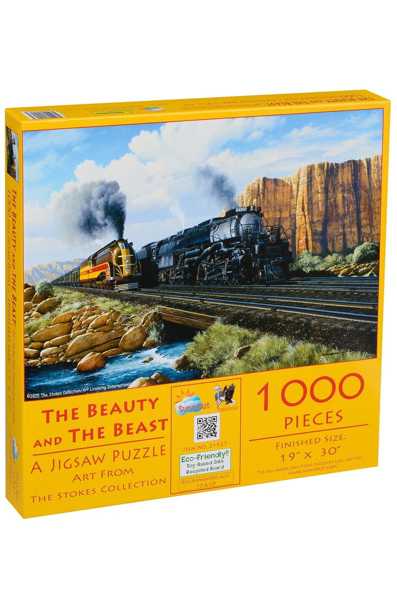 Sunsout Beauty and the Beast 1000 piece Jigsaw Puzzle for Adults, Alternate, color, Multicolor