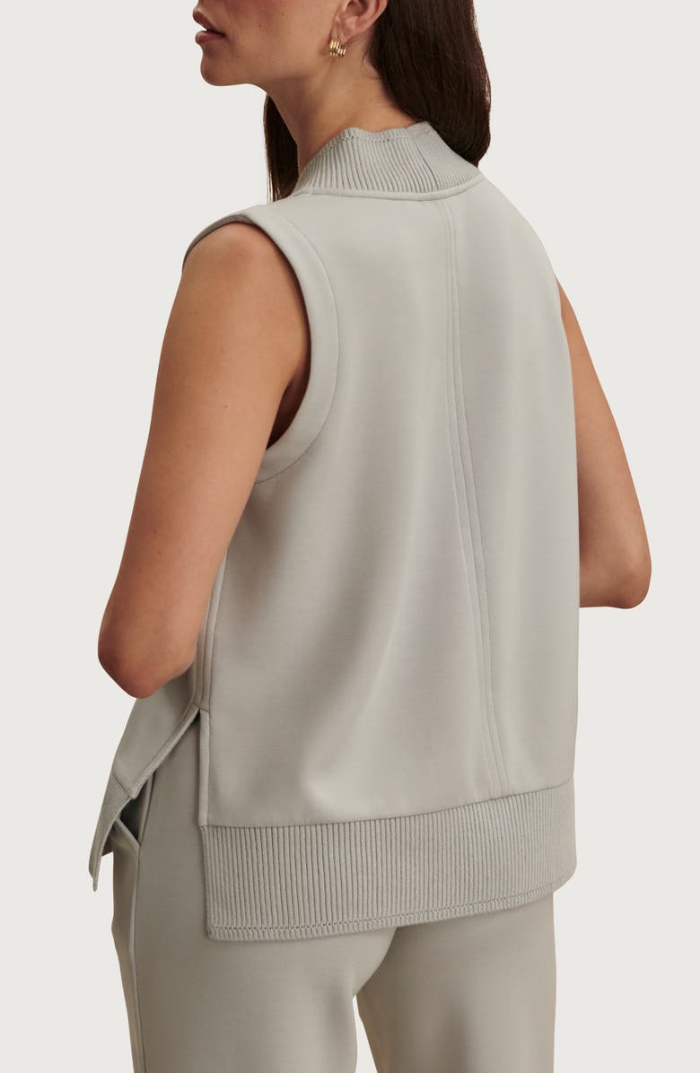 Varley Freida V-Neck Jersey Tank, Alternate, color, Blue Clay