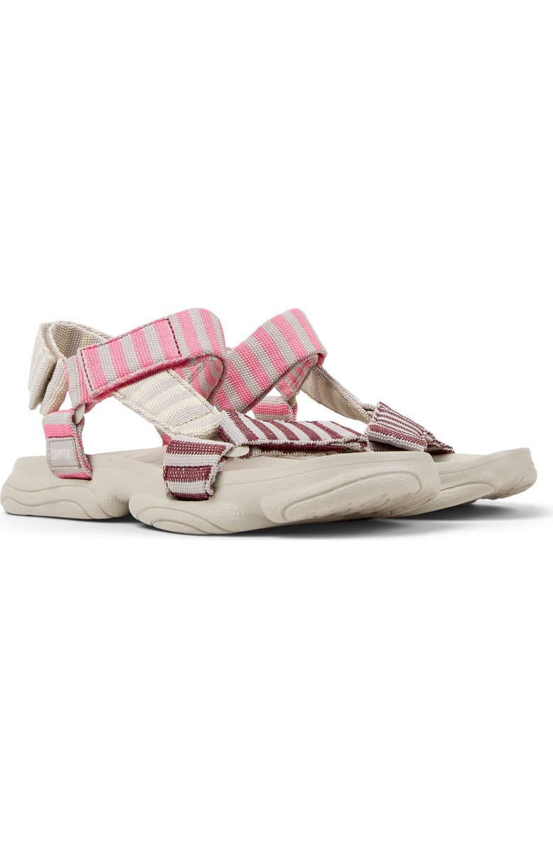 Camper Karst Sandal, Main, color, Multi - Pink