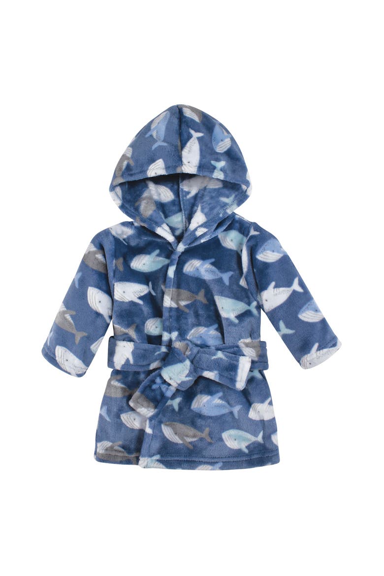 Luxurious Unisex Spa Gown, Main, color, Whales