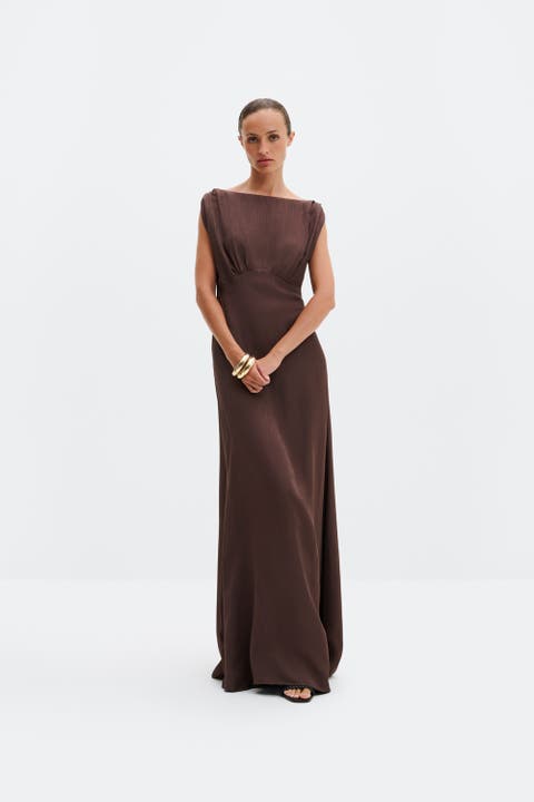 Jacqueline Jacquard Scarf Detailed Dress