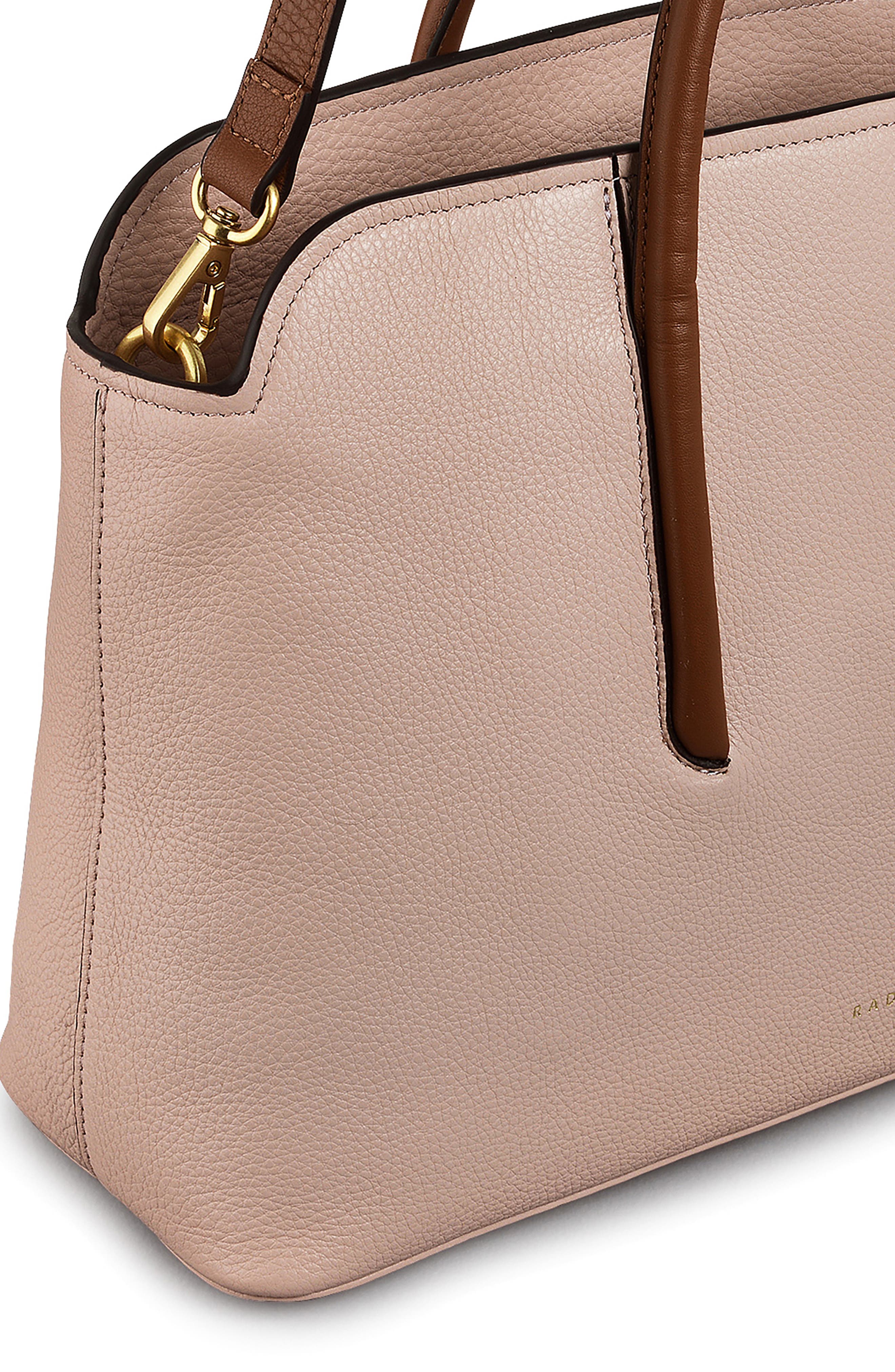 Radley Grainger Way Satchel Bag, Alternate, color, Prairie Pink