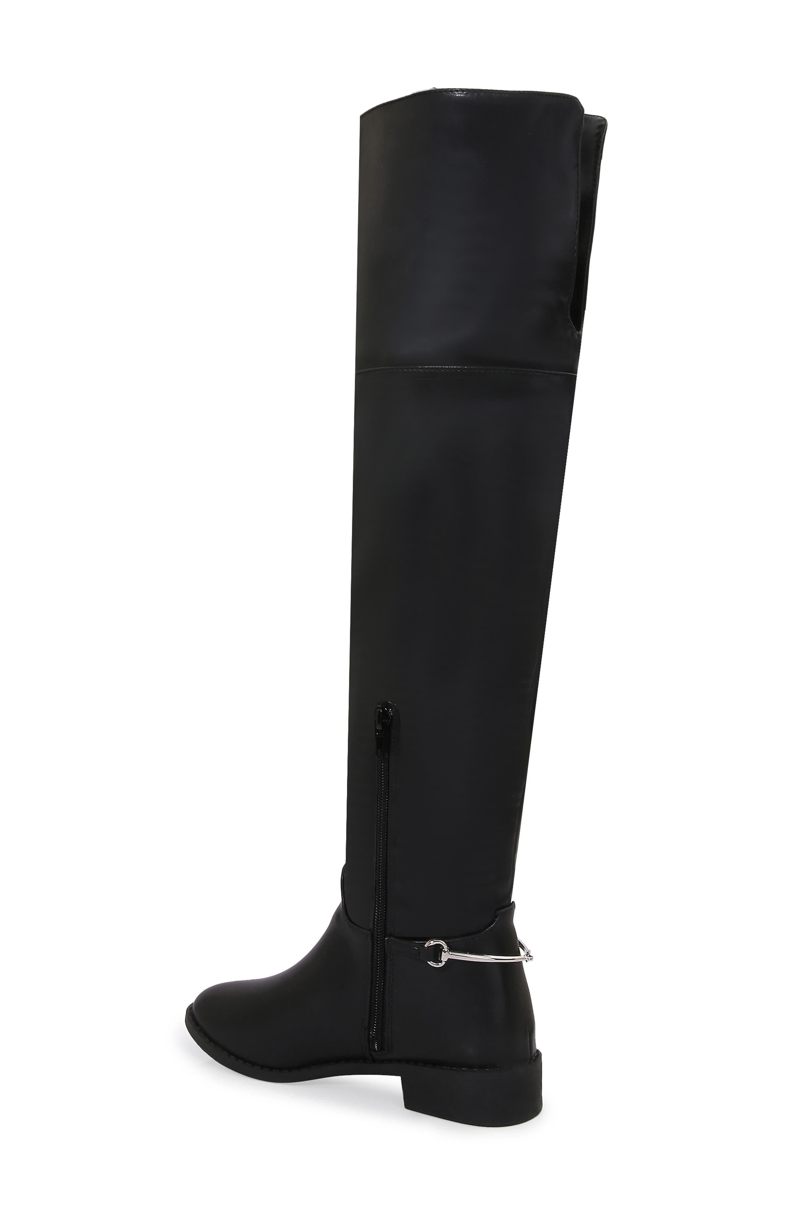 BERNESS Over the Knee Riding Boot, Alternate, color, Black