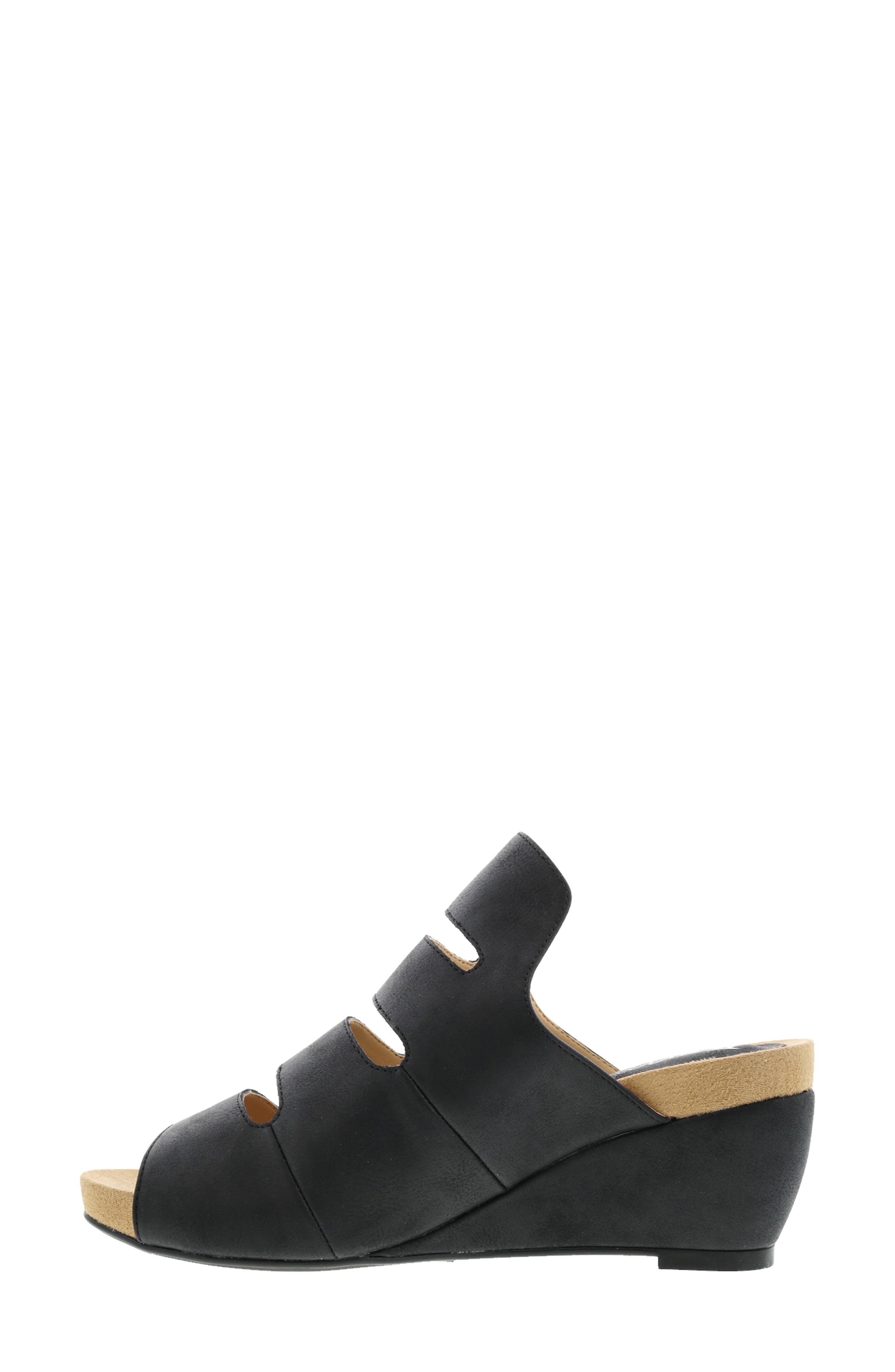 BELLINI Whit Wedge Sandal, Alternate, color, Black