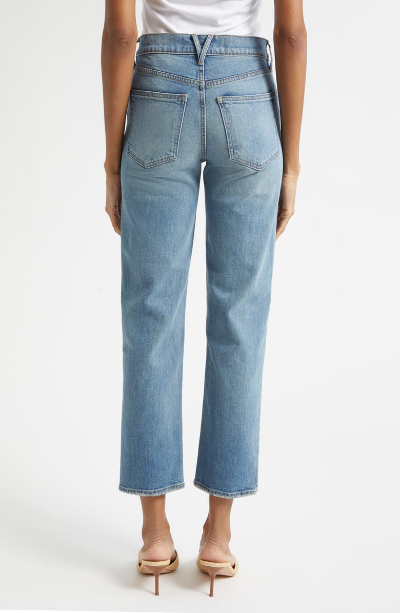 Veronica Beard Leah Straight Leg Jeans, Alternate, color, Jaw Drop