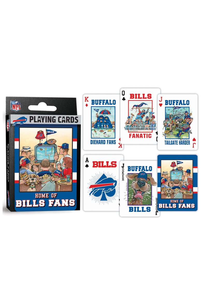Buffalo Bills Fan Deck Playing Cards, Alternate, color, Multicolor